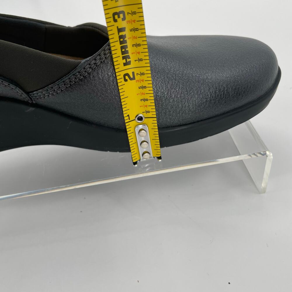 Clark’s Women’s Suttyn Walk Wedge Slip-On Shoes, Black, Sz. 7M Comfort Office - Picture 14 of 14